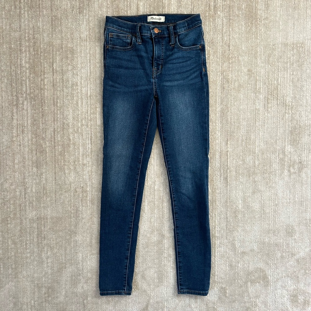 Madewell Roadtripper Skinny Jeans Size 25 Faulkner Wash